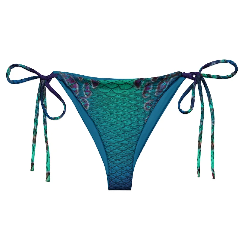 Abalone Abyss Recycled String Bikini Bottom