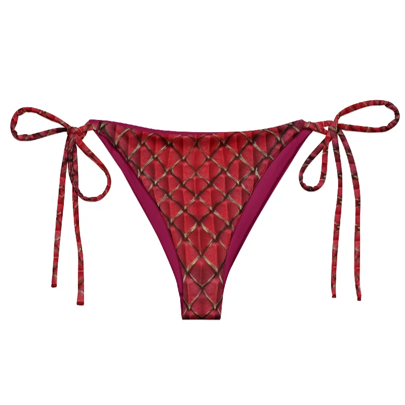 Dragonheart Recycled String Bikini Bottom