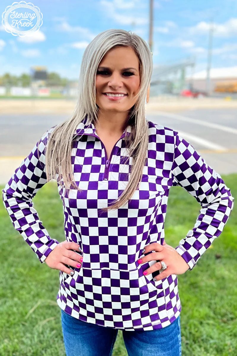 Sterling Kreek Purple Pep Rally Pullover