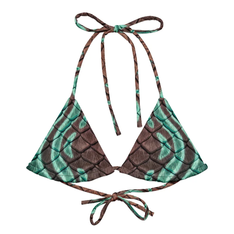 Song of the Sea Recycled String Bikini Top