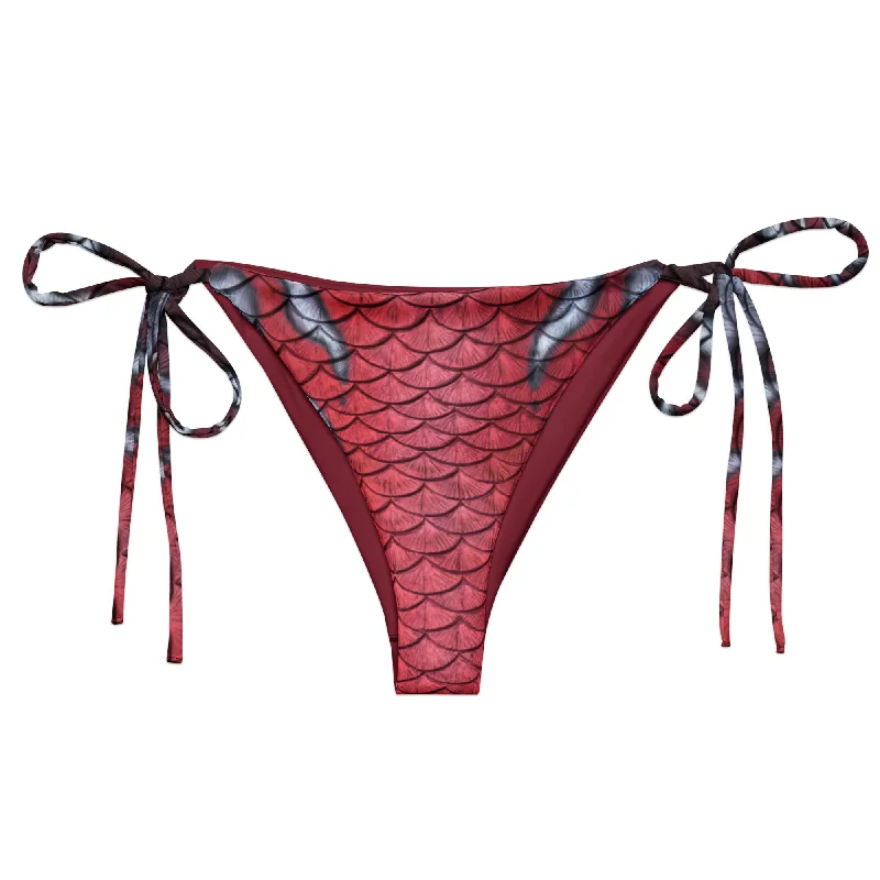 Zaleska Recycled String Bikini Bottom