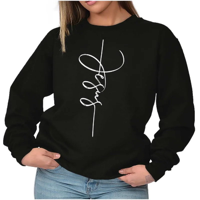 Jesus Fashion Crewneck Sweatshirt