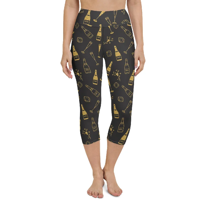 New Year Celebration Yoga Capris