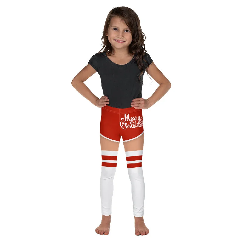 Christmas Shorts Kid's Leggings