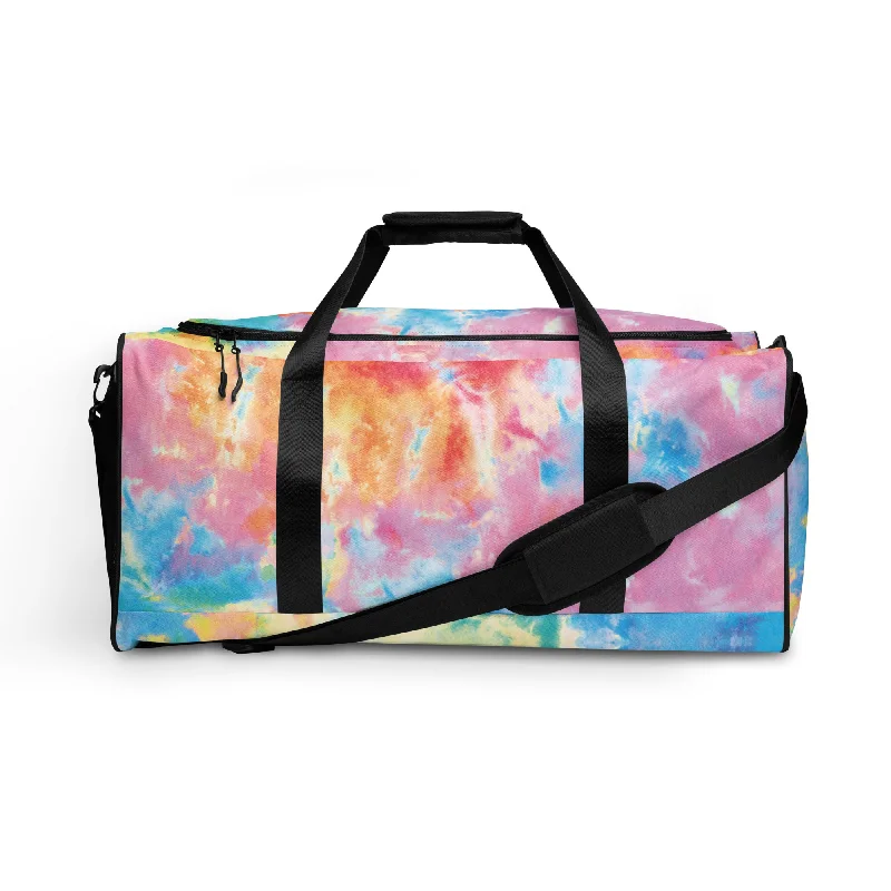 Pastel Tie Dye Duffle Bag