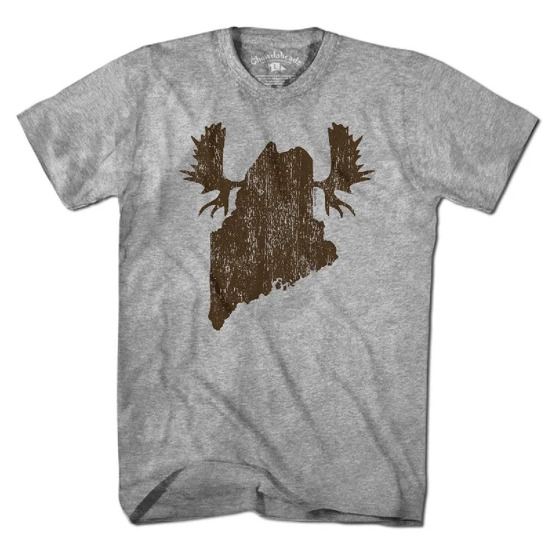 Maine Moose Antlers T-Shirt