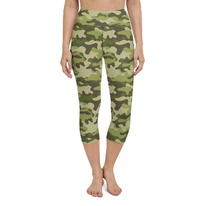 Classic Camo Yoga Capris