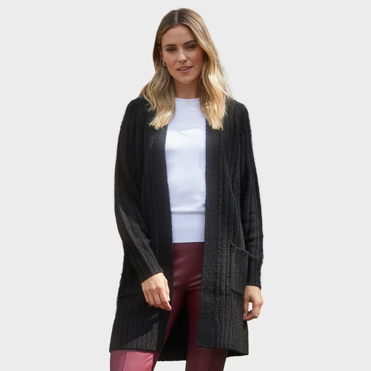 Ladies Edge to Edge Cardigan