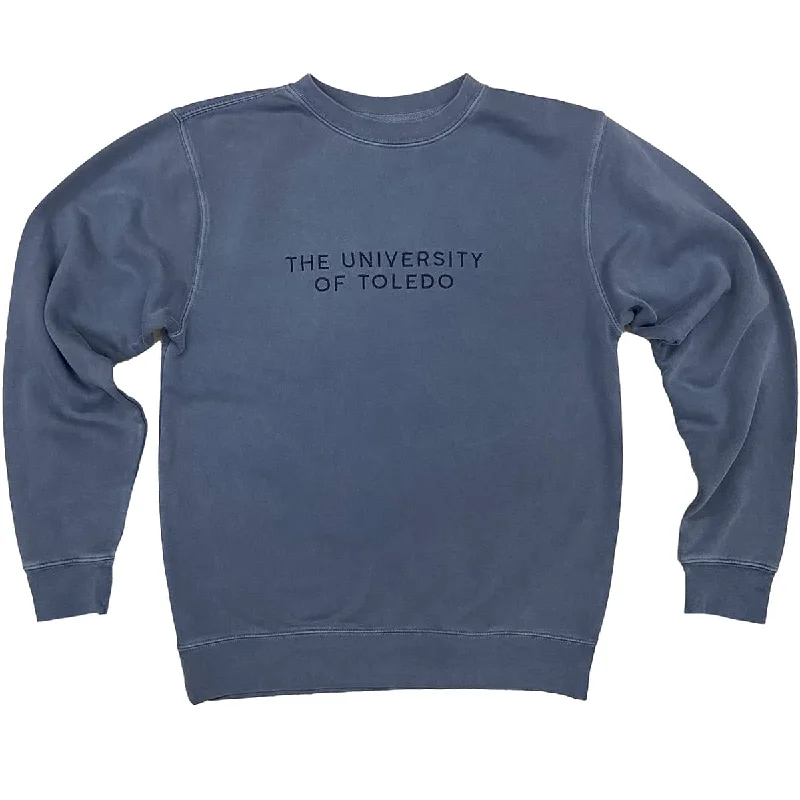 The University of Toledo Blue Embroidered Sweatshirt