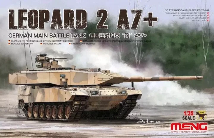 Meng 1/35 Leopard 2 A7+ German MBT