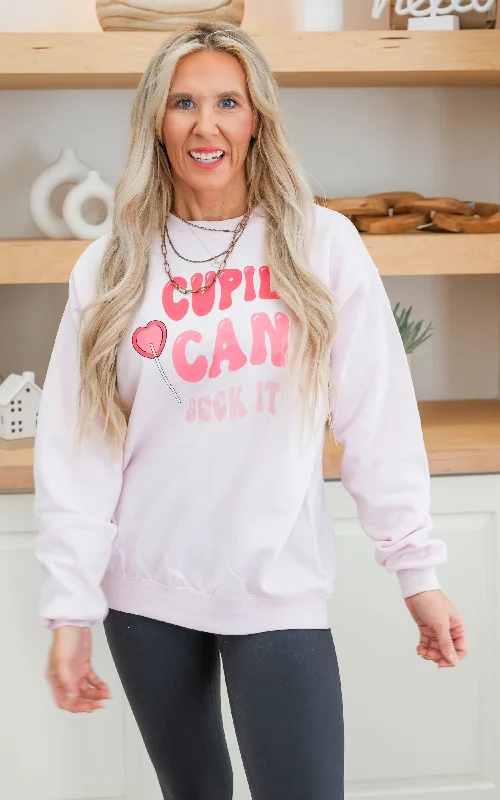 Cupid Can Suck It Crewneck Sweatshirt