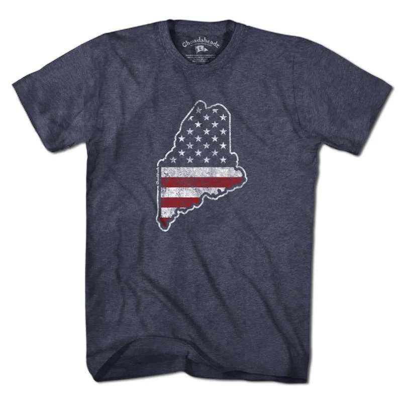 American "Maineiac" USA T-Shirt