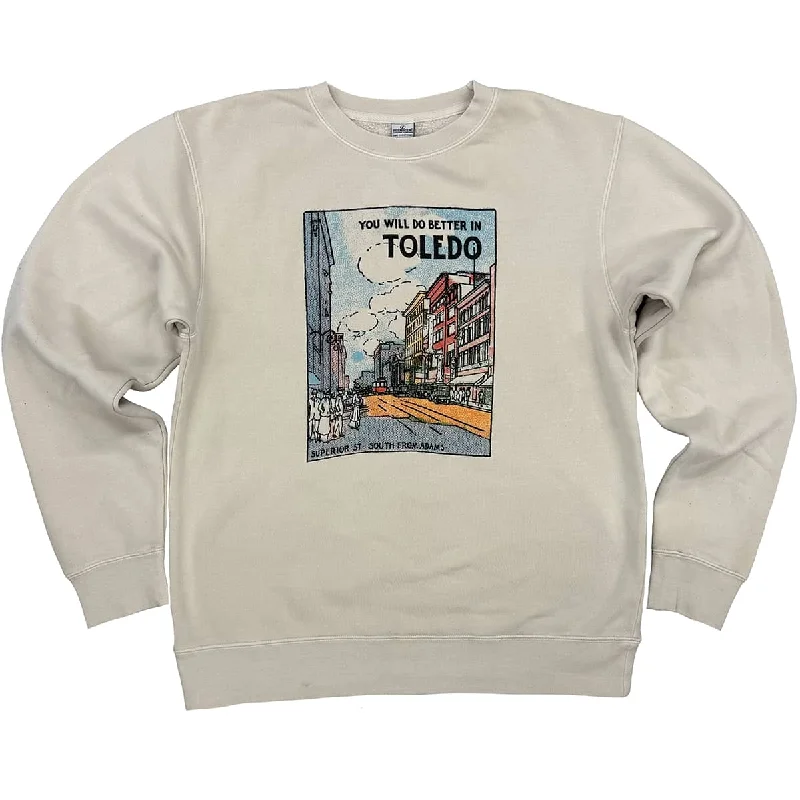 Better in Toledo Vintage Stamp Downtown Sweatshirt