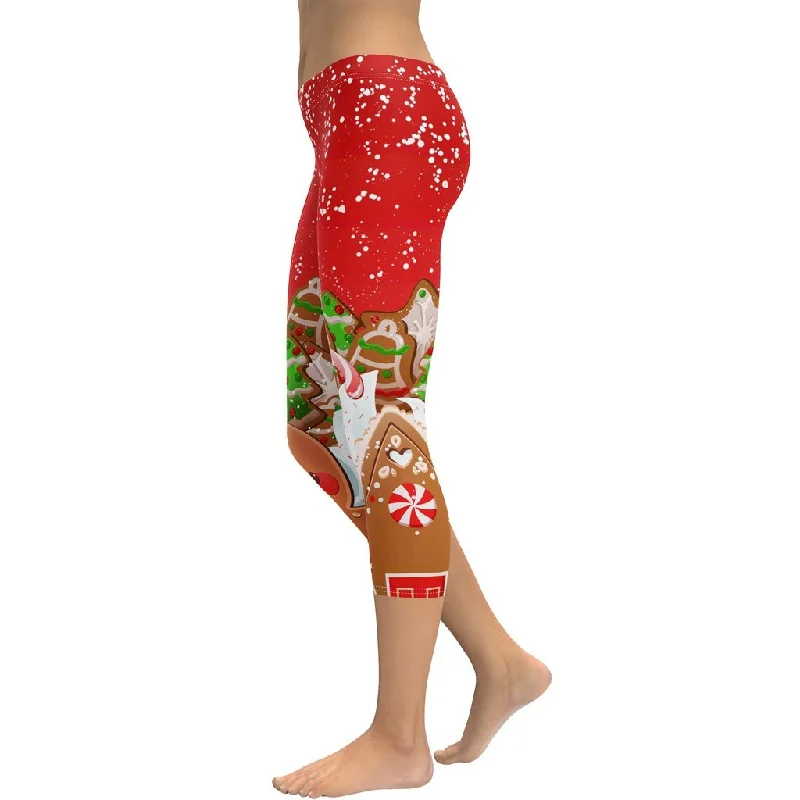 Gingerbread Man Capris