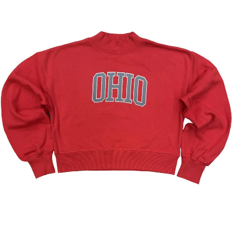 Ohio Mock Neck Sweatshirt