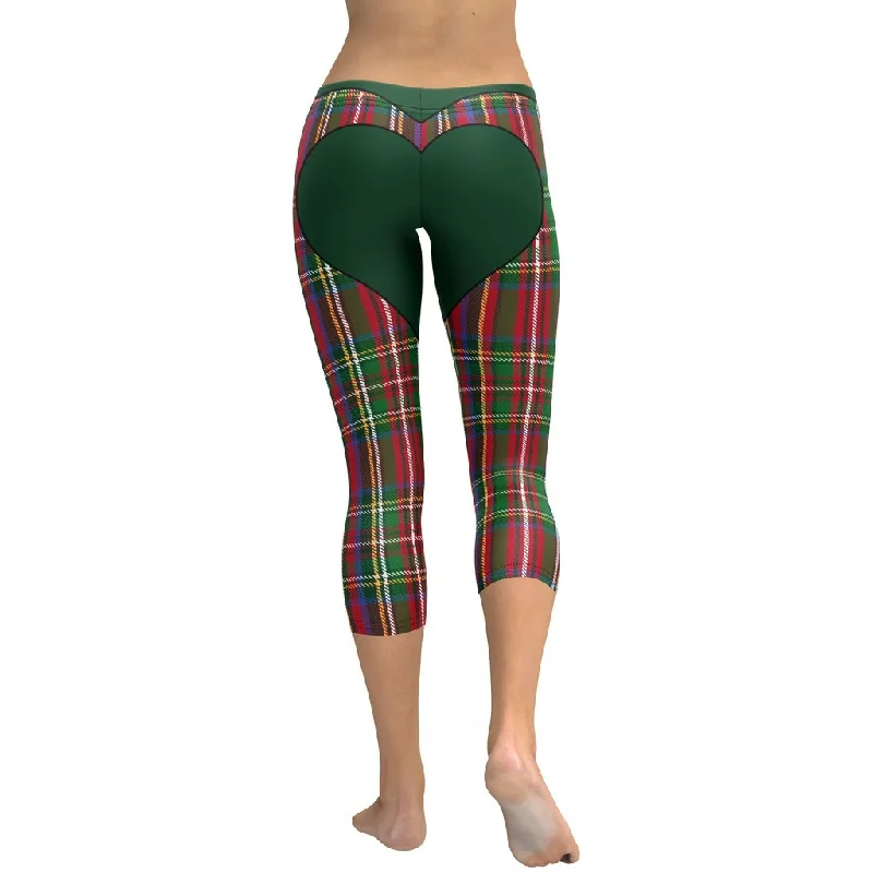 Christmas Heart Shaped Capris