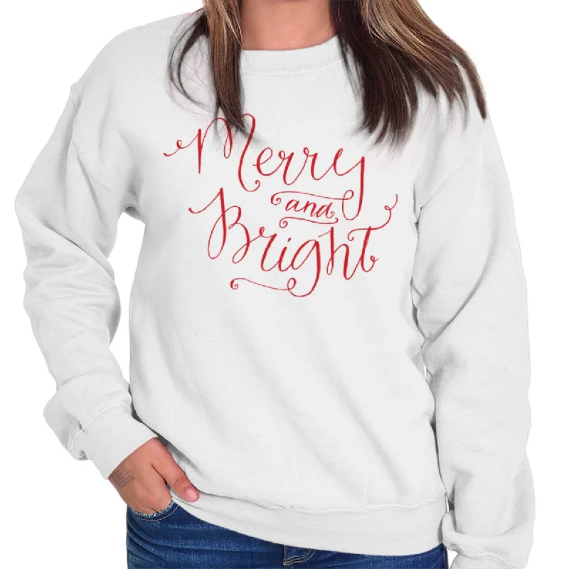 Merry & Bright Crewneck Sweatshirt