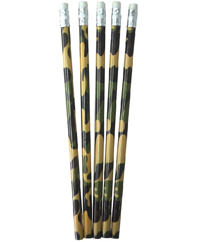 Camo Pencils – Pack of 5