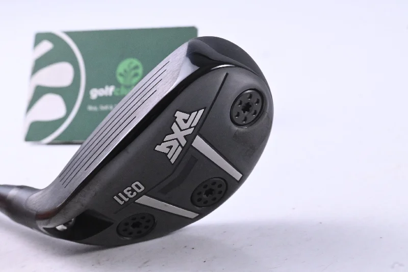 Left Hand PXG 0311 Gen6 #4 Hybrid / 22 Degree / Regular HZRDUS Smoke Black 80