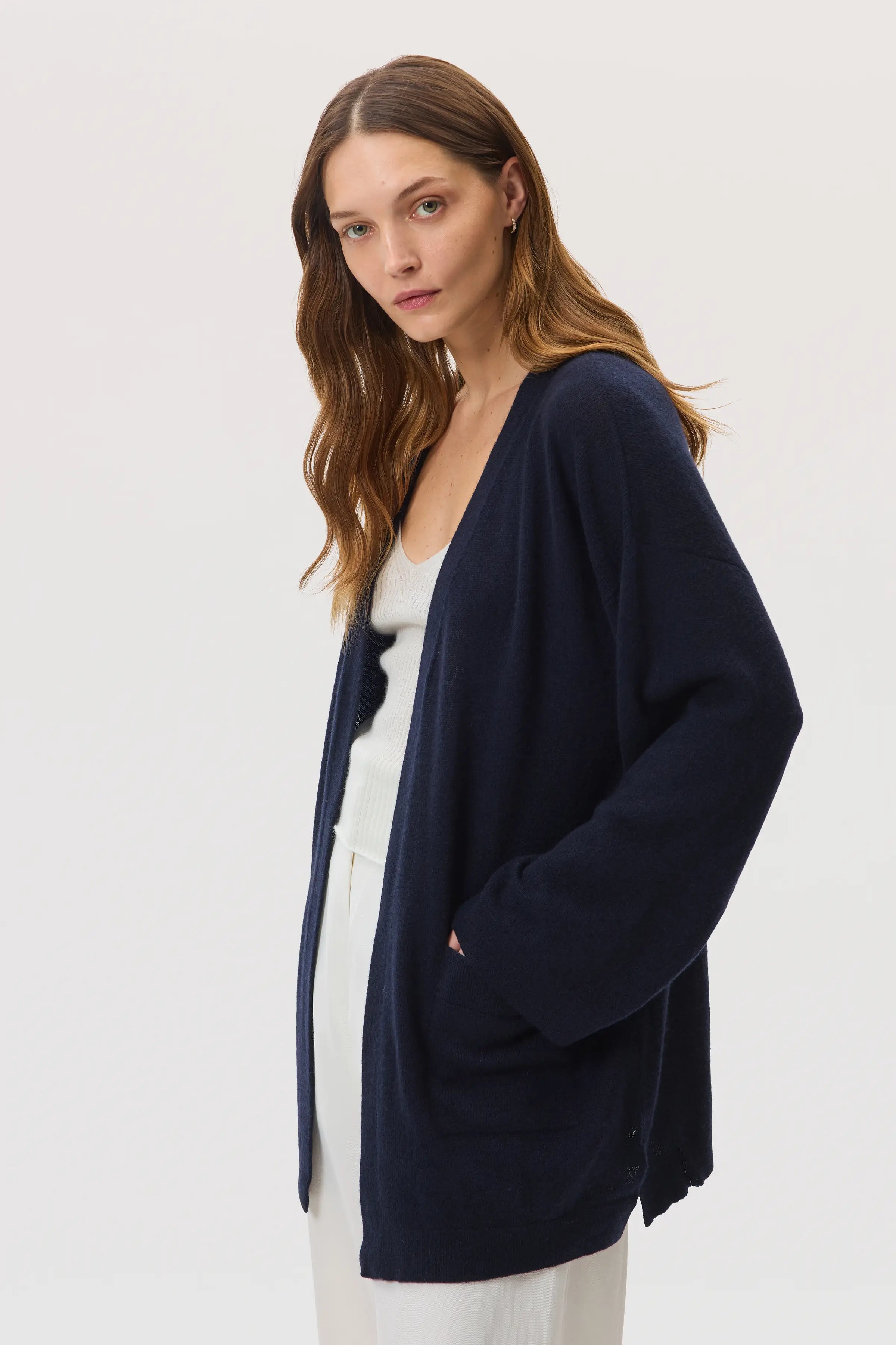 Cashmere Kimono Cardigan