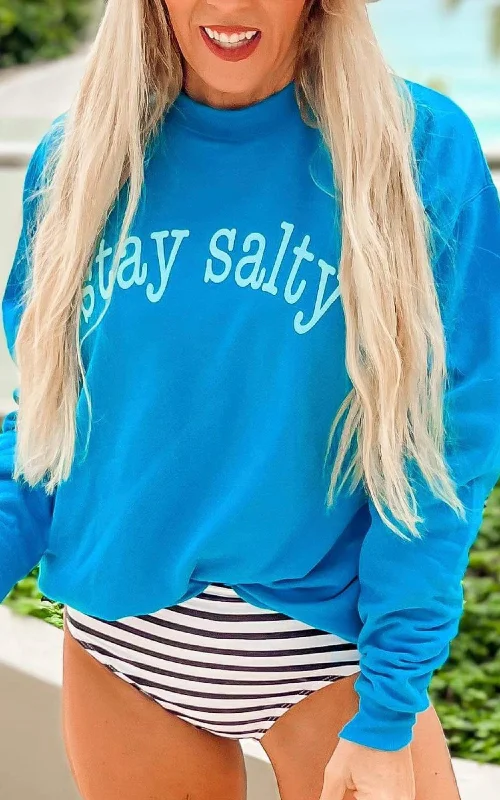 Stay Salty Crewneck Sweatshirt*