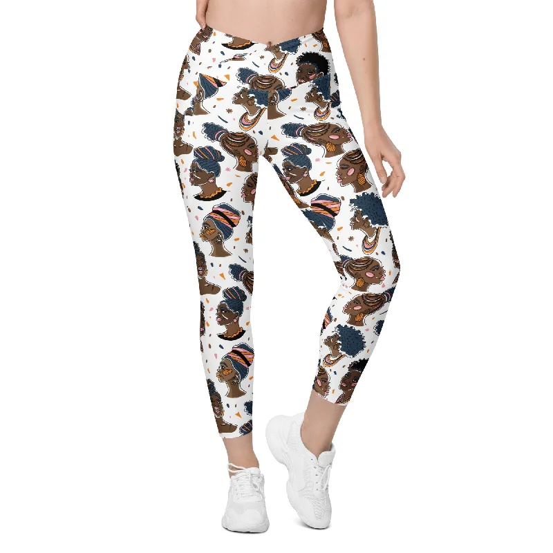 Beautiful People Crossover Leggings With Pockets