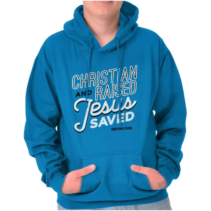 Jesus Saved Me Hoodie