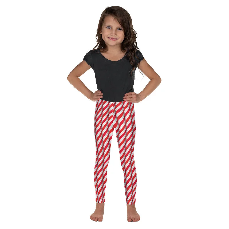 Real Candy Cane Kid's Leggings