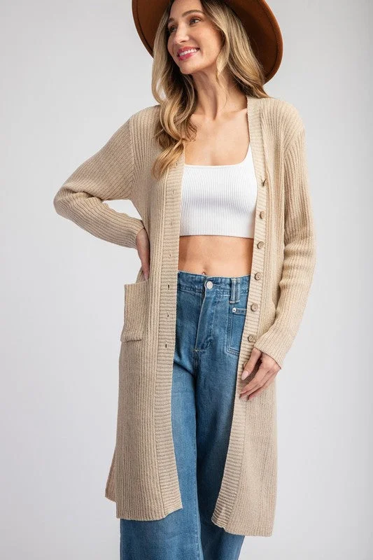 Long Sleeve Maxi Cardigan