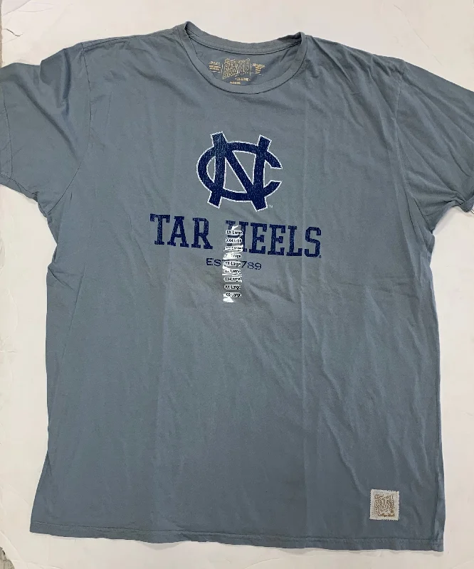 North Carolina Tar Heels Est. 1789 Adult Retro Brand Blue Shirt (XXL)