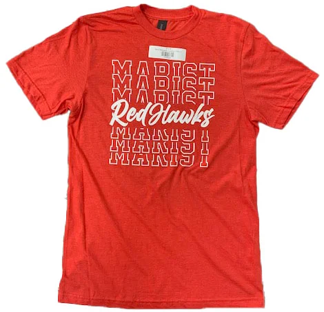 Marist RedHawks (repeating) T-shirt