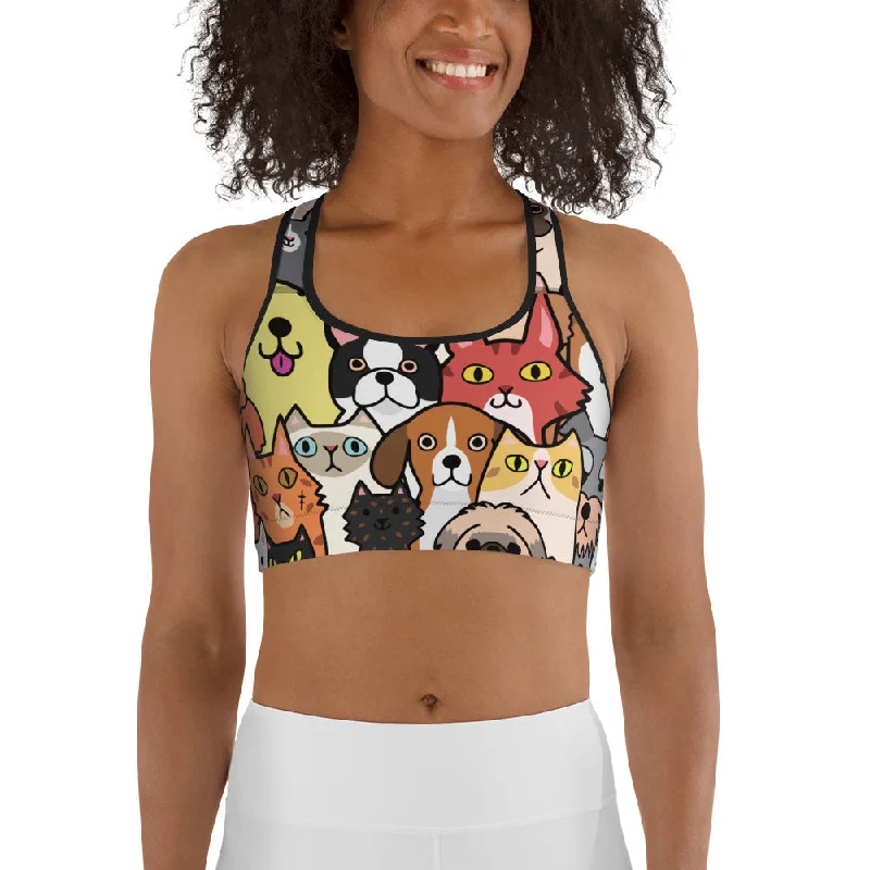 Cuteness Overload Sports Bra