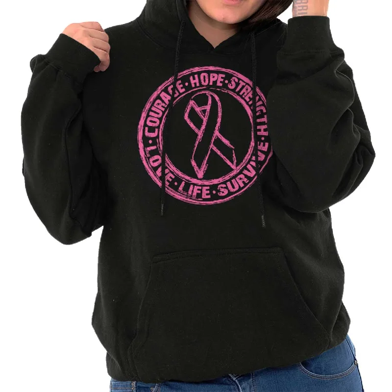 Courage Life Survive Hoodie