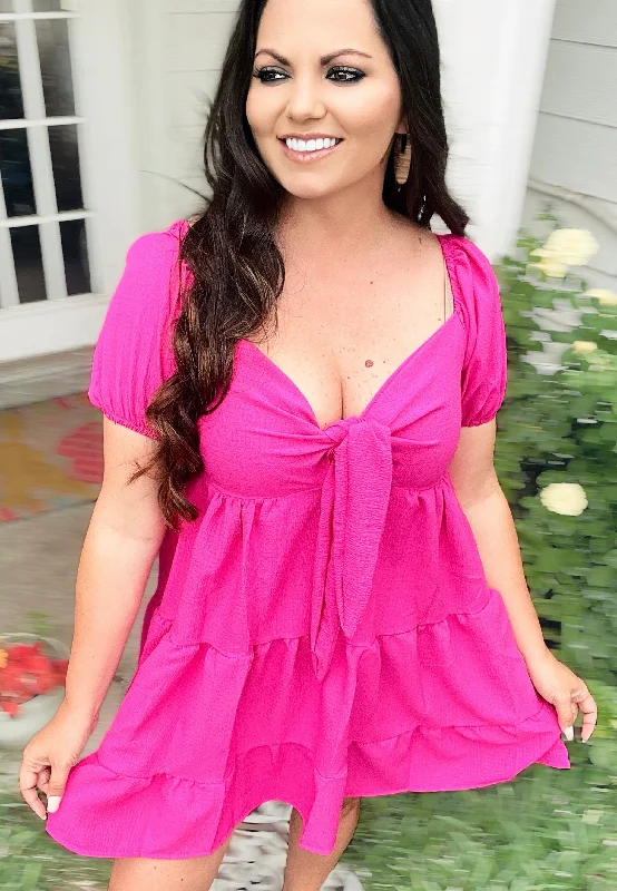 Hot Pink Delight dress