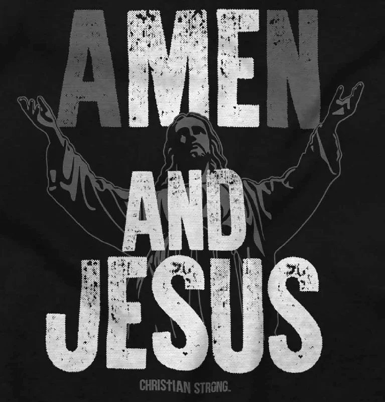 Me and Jesus Crop Top Hoodie