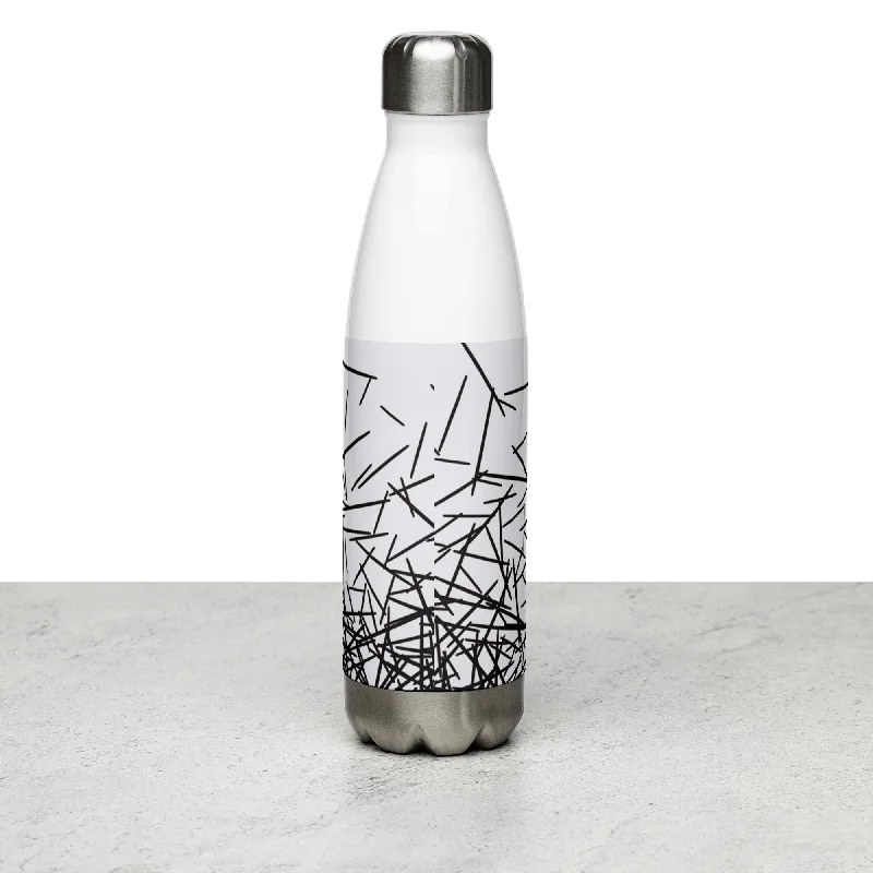 Black & White Ombre Water Bottle