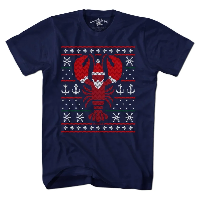 Boston Lobstah Ugly Holiday Sweater T-Shirt