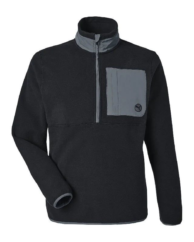 Puma Golf Men's Fleece Quarter-Zip