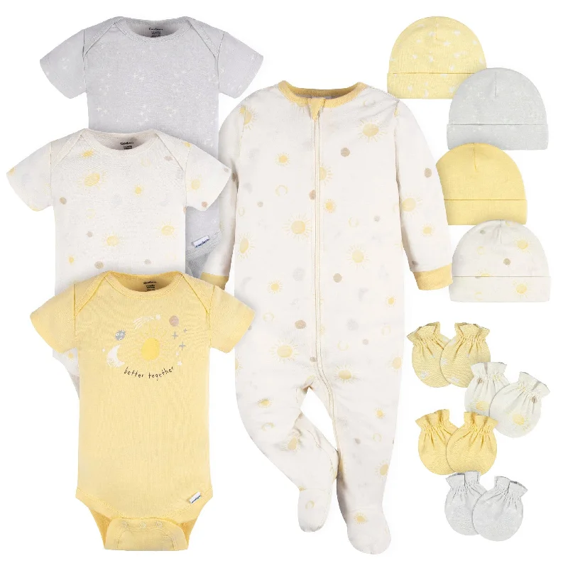 12-Piece Baby Neutral Celestial Layette Bundle