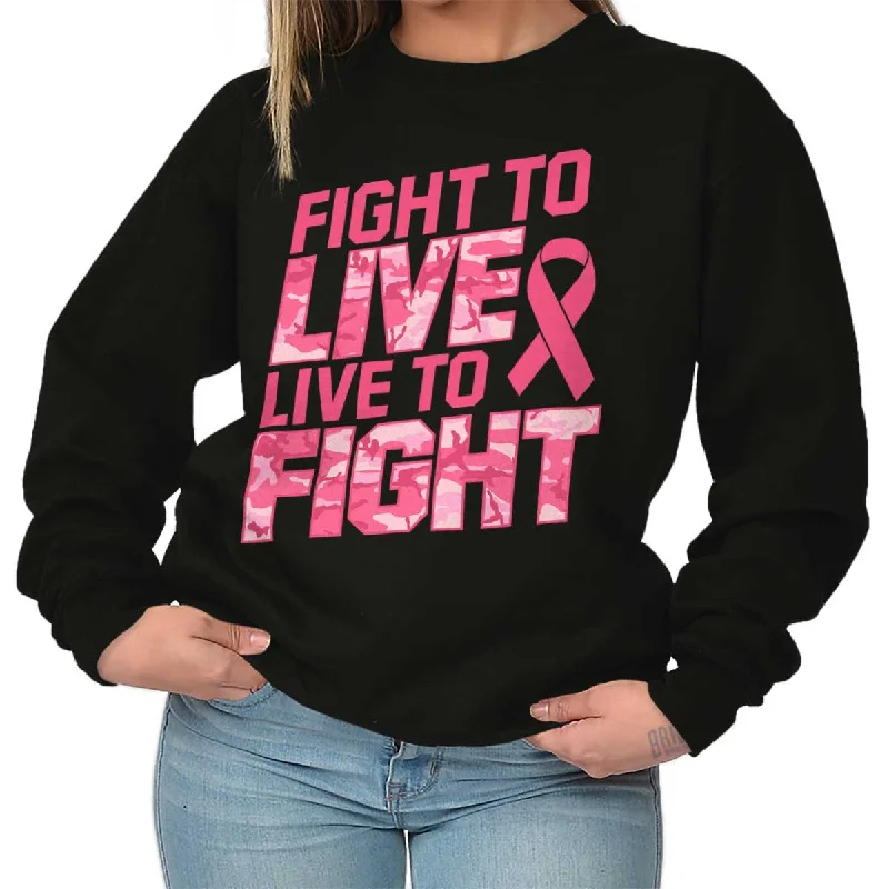 Breast Cancer Awareness Crewneck Sweatshirt