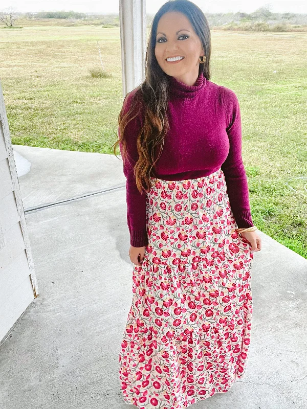 Crushing over Prints Skirt