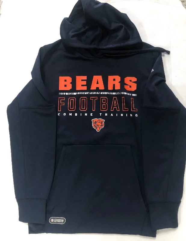 Chicago Bears Football Combine Training Adult Blue Sweatshirt