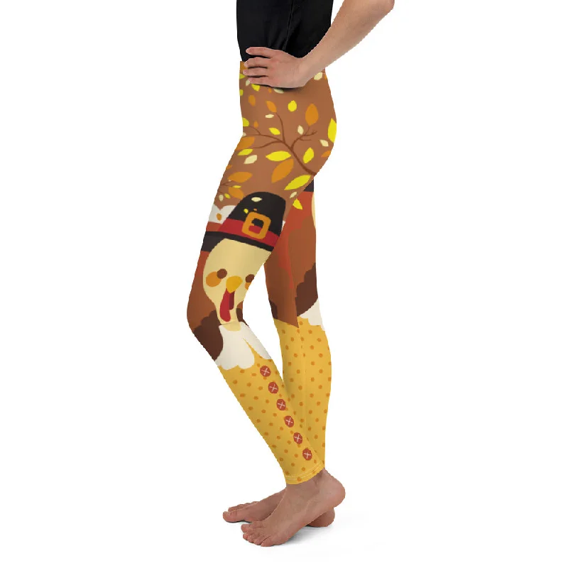 Thanksgiving Youth Leggings