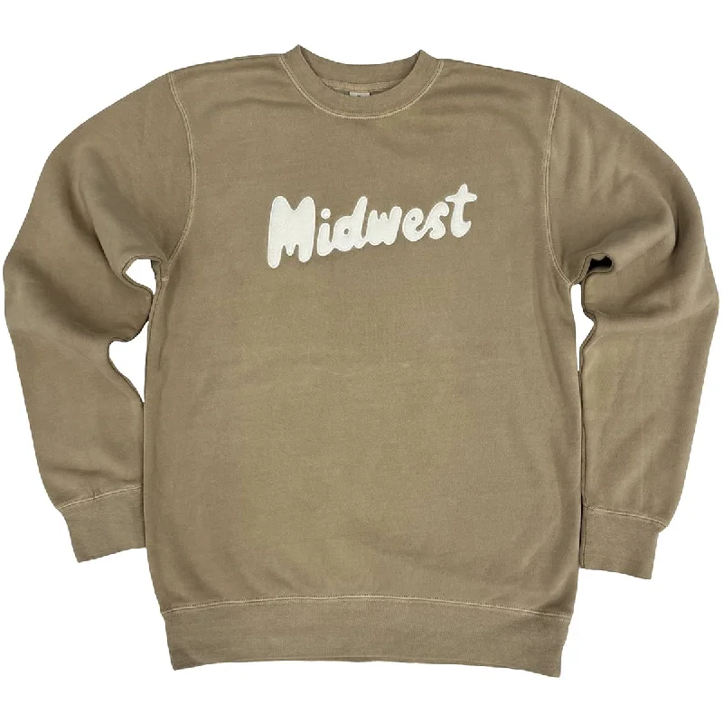 Midwest Felt Bubble Script Sweatshirt