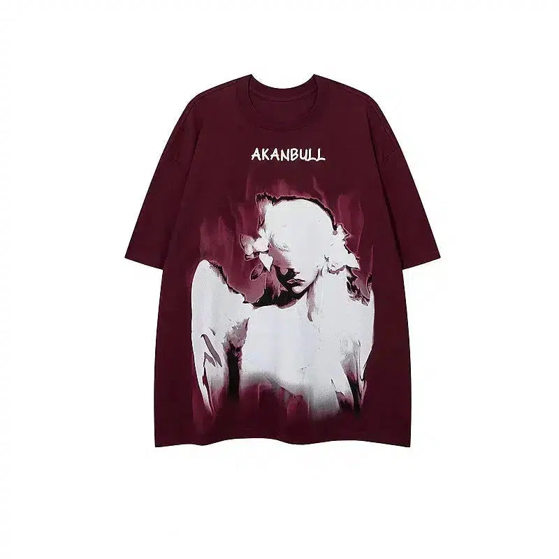 Graphic Print Oversized T-shirt