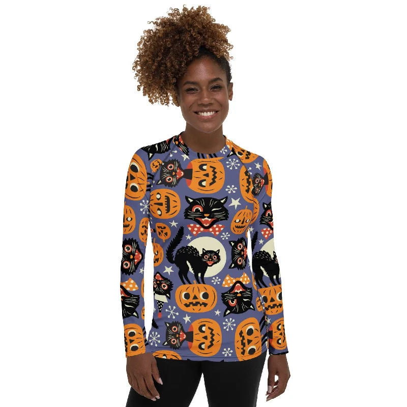 Halloween Print Rash Guard