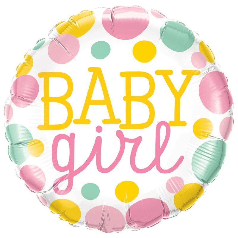 18 inch BABY GIRL DOTS