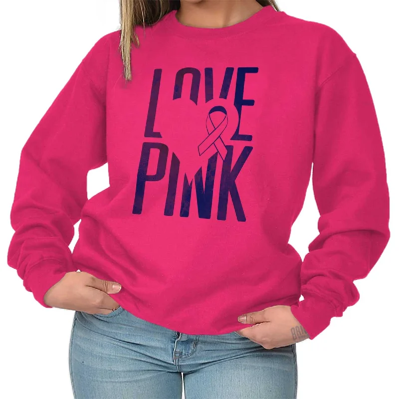 Breast Cancer Awareness Crewneck Sweatshirt