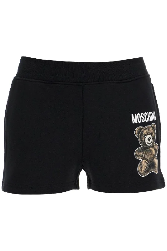 Moschino Women's Teddy Bear Sports Shorts